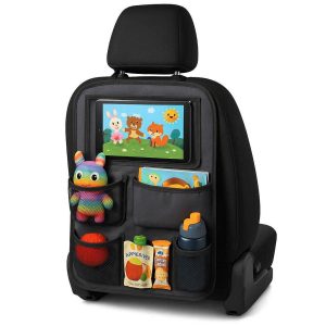 Car Seat Back Organizer with Multiple Pockets for Kids