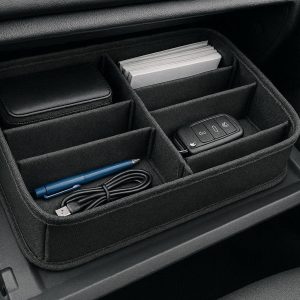 Car Glove Box Organizer with Adjustable Compartments