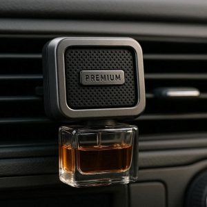Premium Car Air Freshener Vent Clip with Refillable Oil